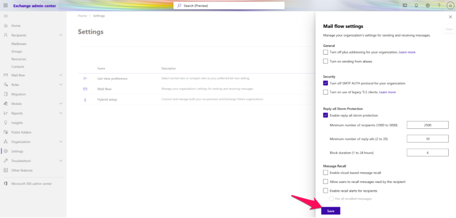How to Enable Reply-All Storm Protection in Exchange Admin Center ...